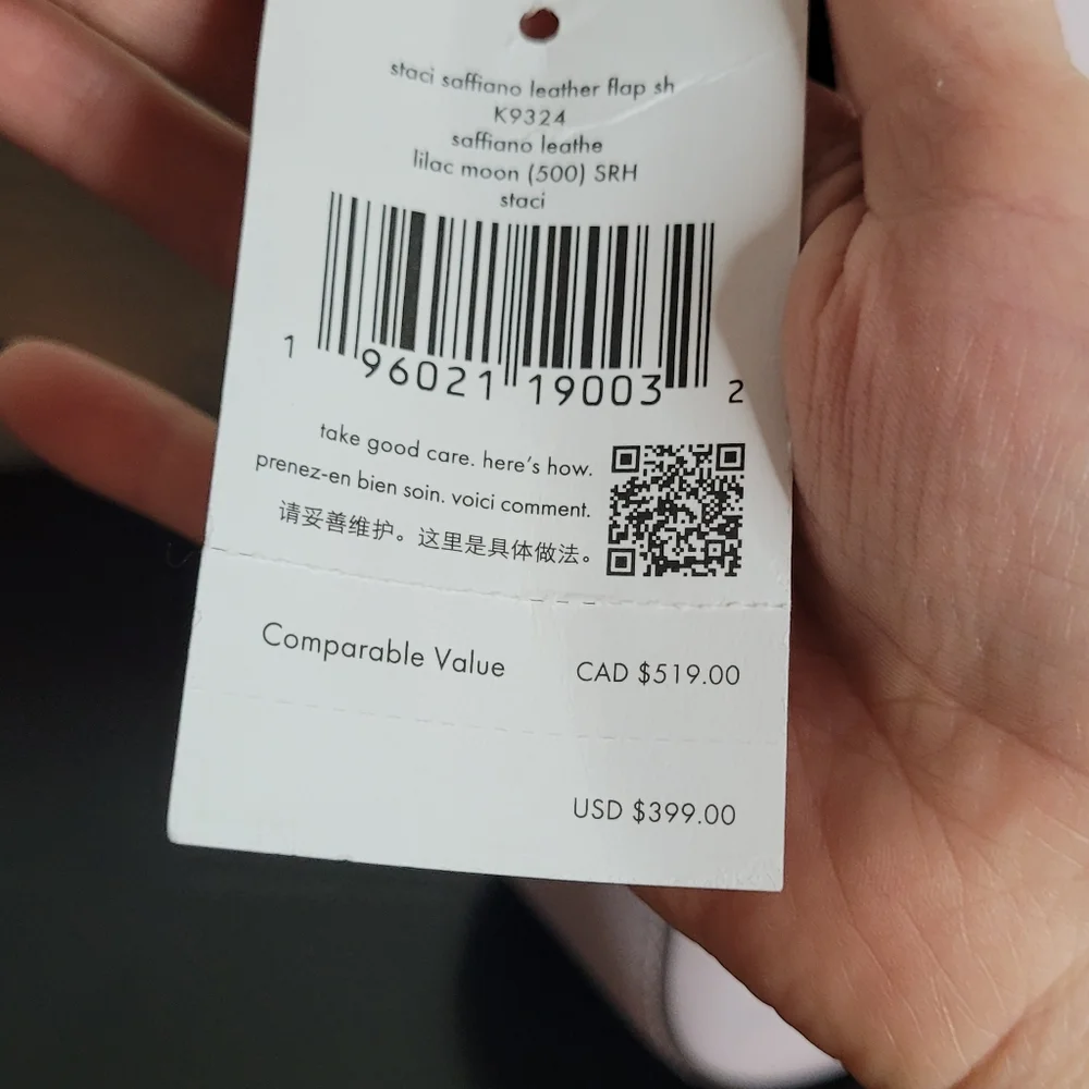 Kate  spade Staci  Saffiano leather flap crossbody bag - Picture 4 of 14